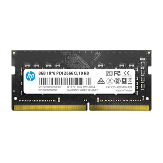رم لپ‌تاپ HP-S1 8GB-2666MHz