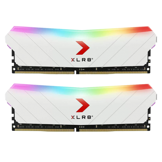 PNY RAM Gaming Model XLR8 DDR4 16G 3600MHz white Front
